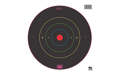 PROSHOT 8 MULTI CLR BULLSEYE 6PK