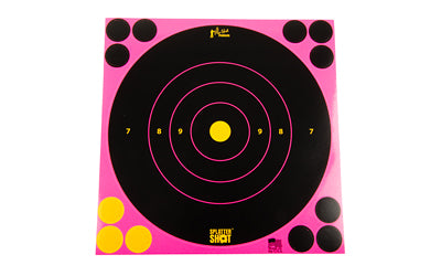 PRO-SHOT 8 PINK BULLSEYE 6PK