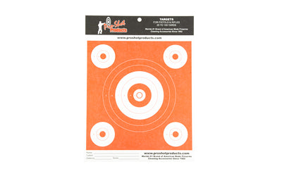 PROSHOT 6 BULLSEYE DAY GLOW ORANGE