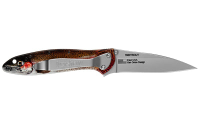KERSHAW LEEK 3 RNBW TROUT/SILVER