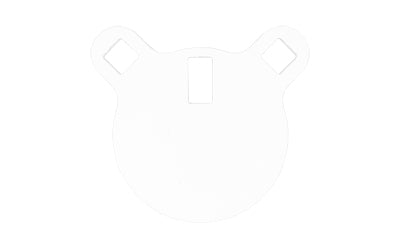 B/C 4 3/8 STEEL TRGT ROUND PLATE