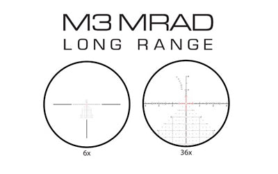 MEPRO MVO 6-36X56 FFP 34MM M3 MRAD