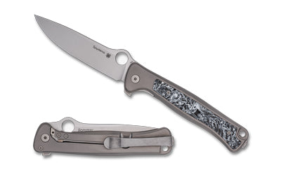 SPYDERCO SLYM STONEWASH TI 3.42 GRY