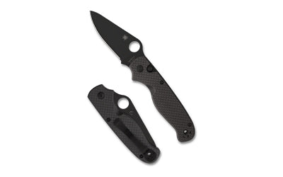 SPYDERCO BUTTONUP CF PE 3.27 BLK