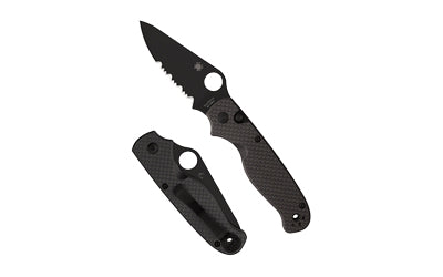 SPYDERCO BUTTONUP CF PS 3.27 BLK