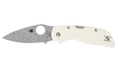 SPYDERCO CHAPARRAL 2.8 DAMASCUS WHT