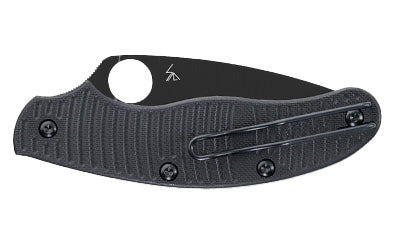 SPYDERCO UK PENKNIFE SALT BLK 2.95