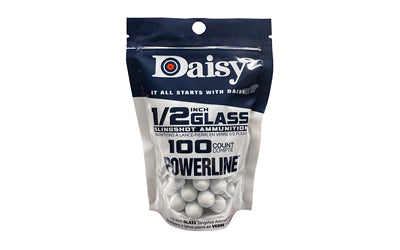 DAISY 1/2GLASS SLINGSHOT AMMO 100CT