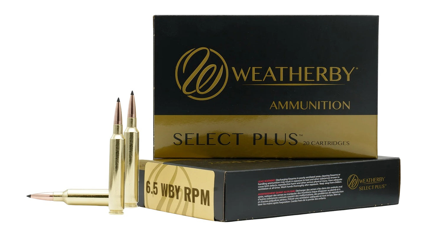 6.5WBY RPM 124GR HAMMER CUSTOM