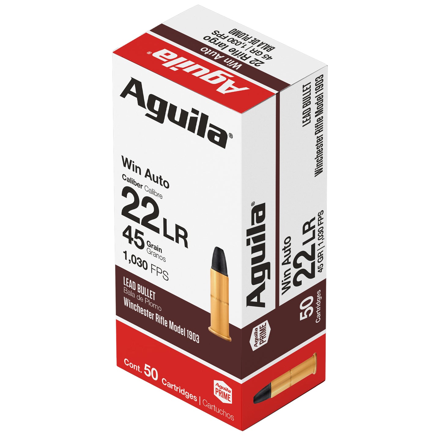 AGUILA 22 WIN AUTO 45GR 50/1000