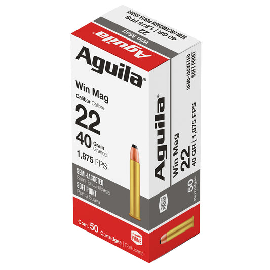 AGUILA 22WMR 40GR SP 50/1000