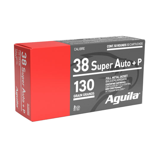 AGUILA 38SPR A +P 130GR 50/1000