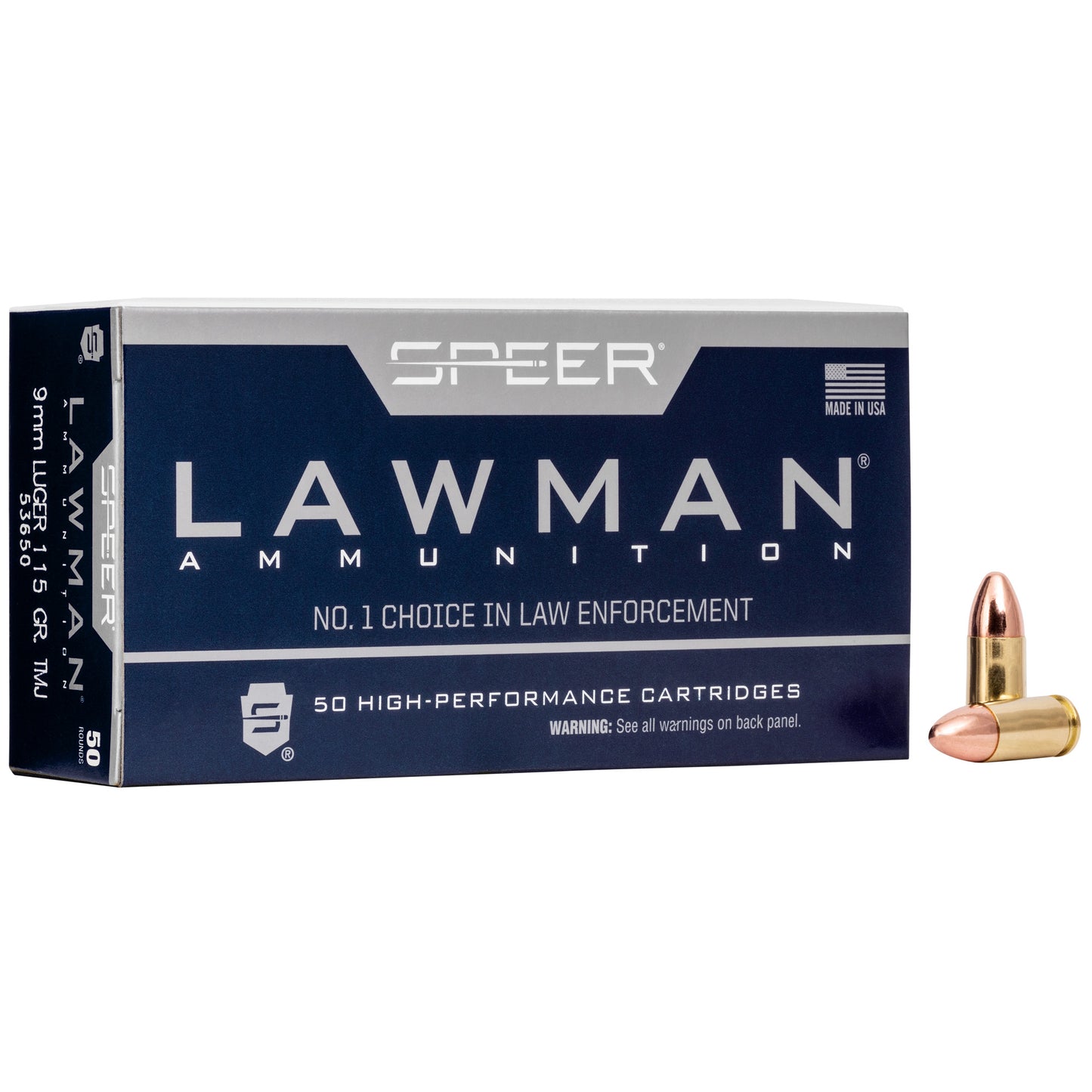 SPR LAWMAN 9MM 115GR TMJ 50/1000