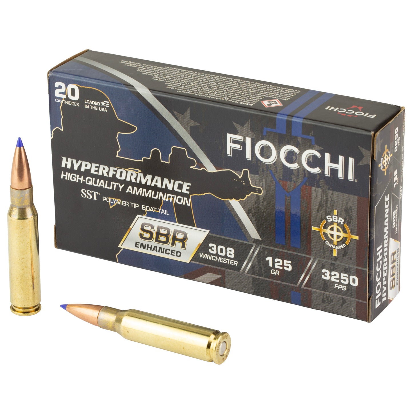 FIOCCHI HYPR SBR 308WIN 125GR 20/200