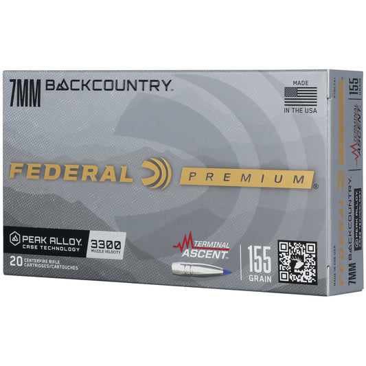 FED TERM ASCENT 7MM BC 155GR 20/200