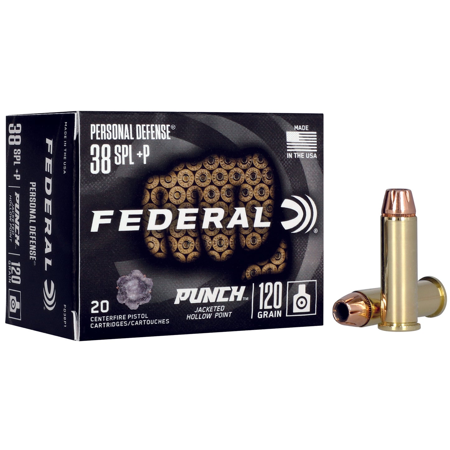 FED PUNCH 38 SPL 120GR JHP 20/200