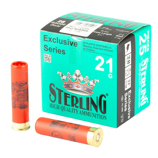 STERLING EXCLSV 28GA 2.75" #8 25/250