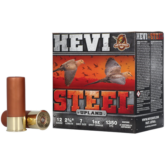 HEVI STL UPLND 12GA 2.75" #7 25/250
