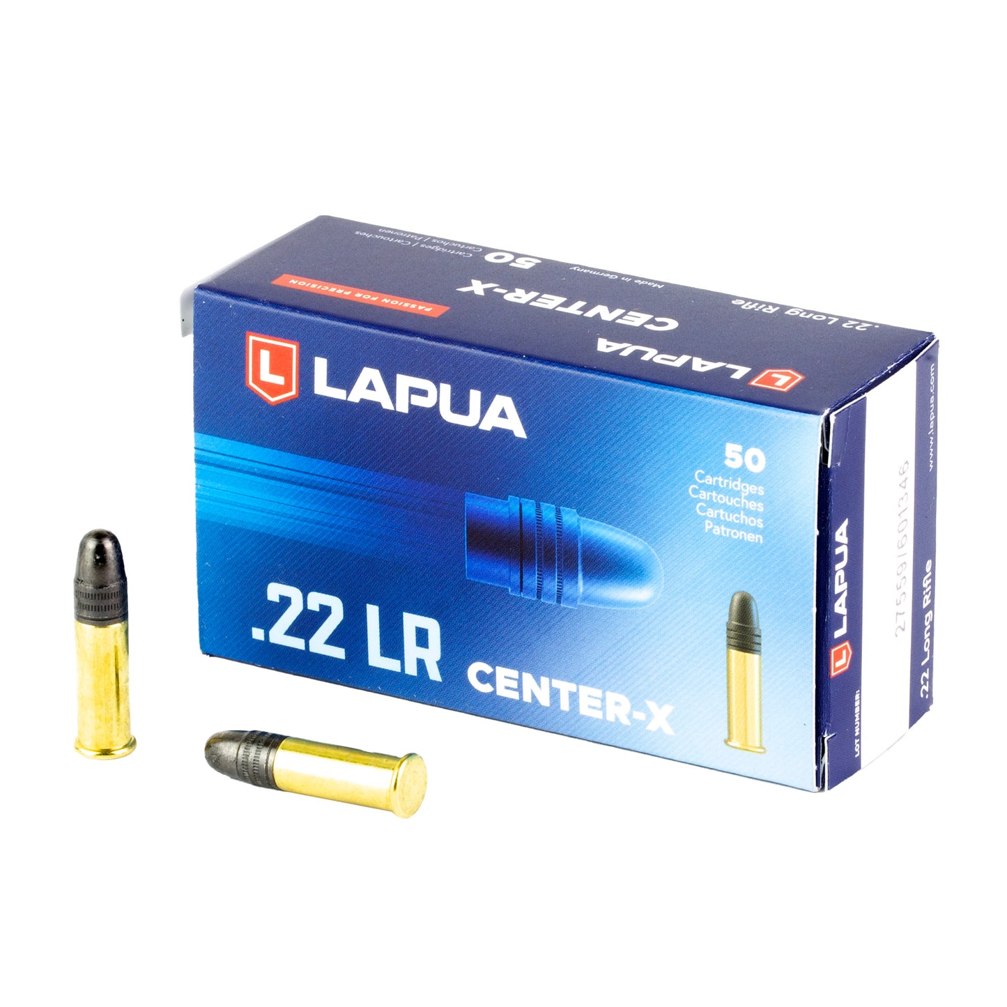 LAPUA CENTER-X 22LR 40GR 50/5000
