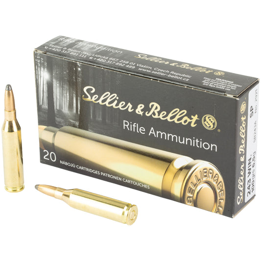 S&B 243WIN 100GR SP 20/500