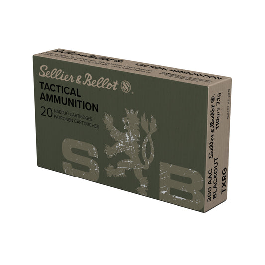 Sellier & Bellot 300 Blackout 110gr Exergy Blue – 20 Rounds