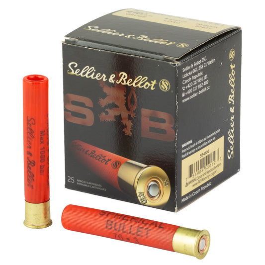 Sellier & Bellot 410 Gauge 3" 00 Buckshot 5 Pellets – 25 Rounds