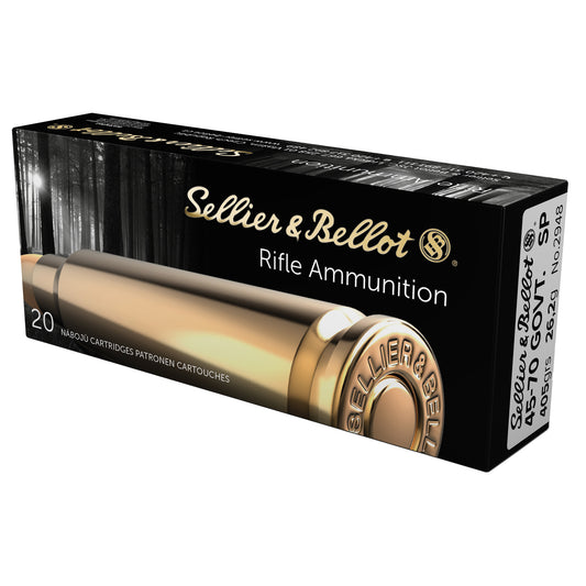 Sellier & Bellot 45-70 Government 405gr Soft Point – 20 Rounds