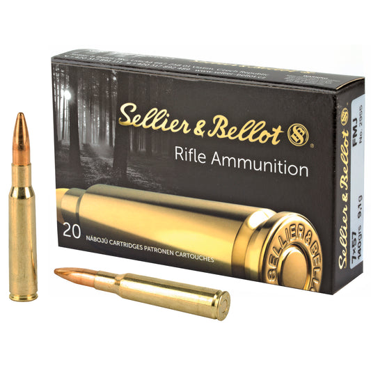 S&B 7X57 140GR FMJ 20/400