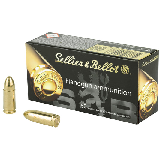 S&B 9MM 115GR FMJ 50/1000