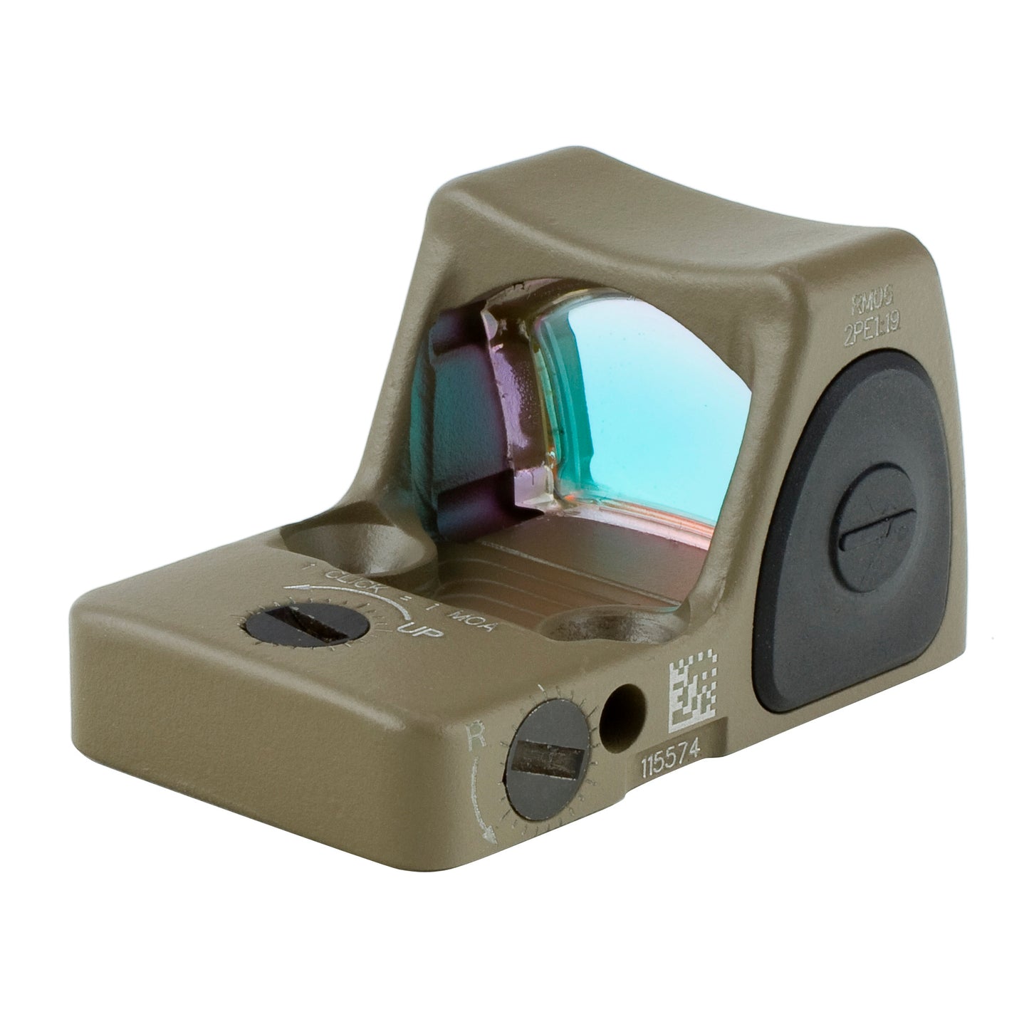 TRIJICON RMR TYPE 2 ADJ 6.5 MOA FDE