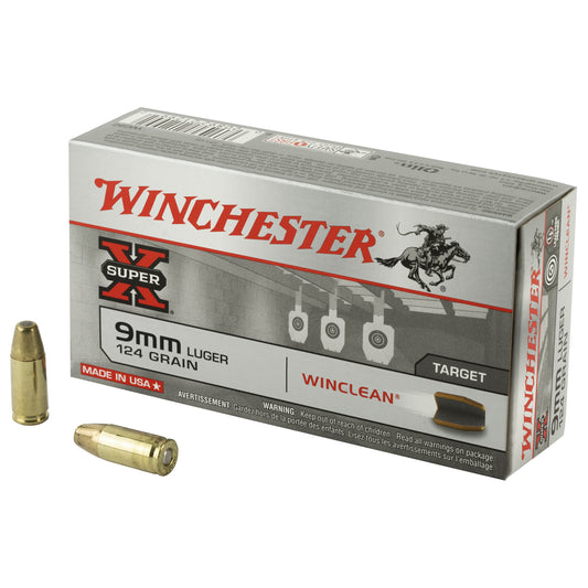 WIN SPRX WINCLEAN 9MM 124GR 50/500