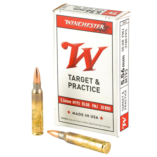 WIN M193 5.56 55GR FMJ 20/1000