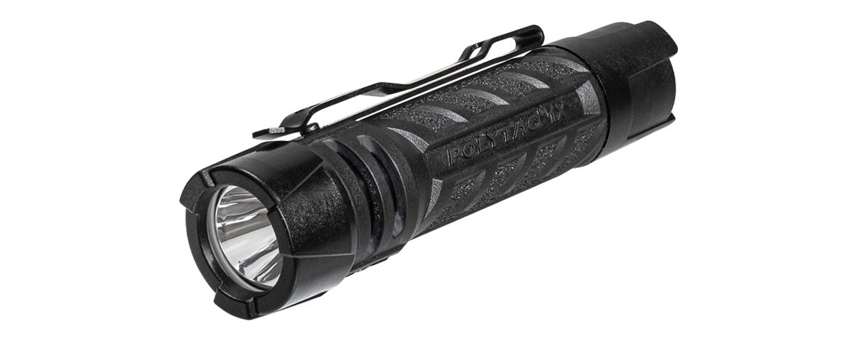 POLYTAC 1X USB 500LM EDC BLK